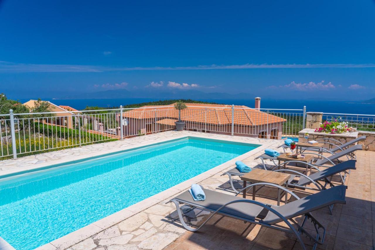 Guiscardos Luxury Villa Fiskardo Exterior foto