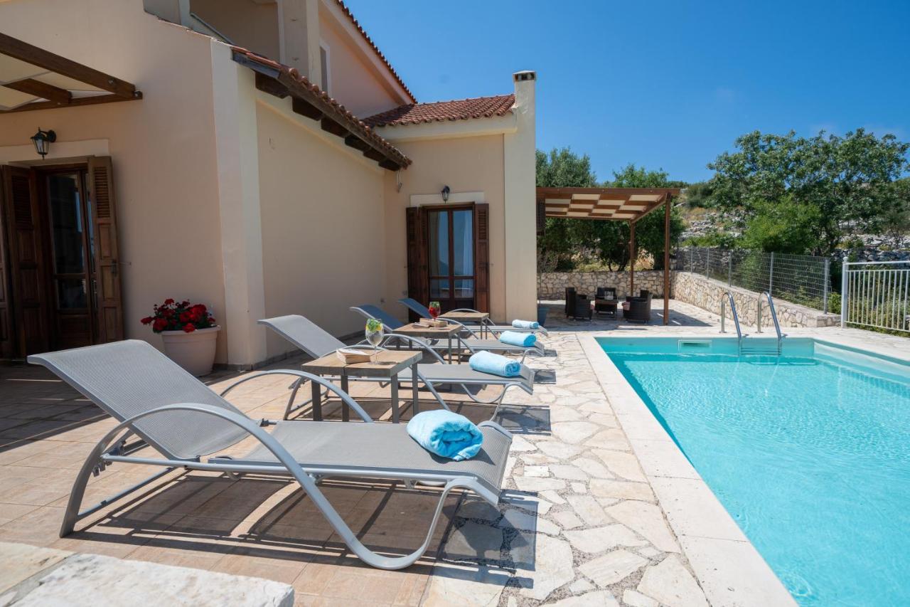 Guiscardos Luxury Villa Fiskardo Exterior foto